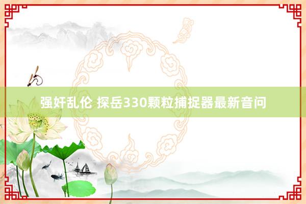 强奸乱伦 探岳330颗粒捕捉器最新音问